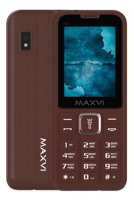 Телефон MAXVI K21 Chocolate (шоколад) 