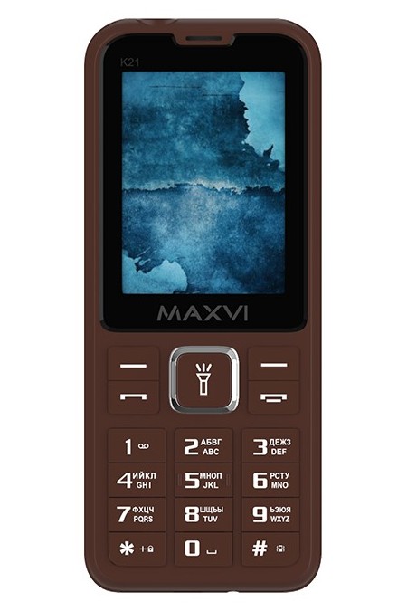 Телефон MAXVI K21 Chocolate (шоколад) 7