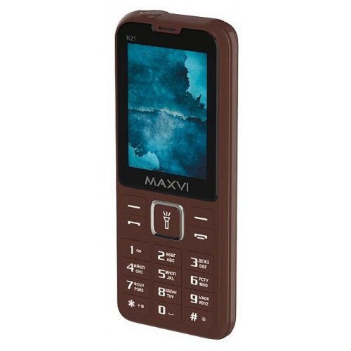 Телефон MAXVI K21 Chocolate (шоколад) 9