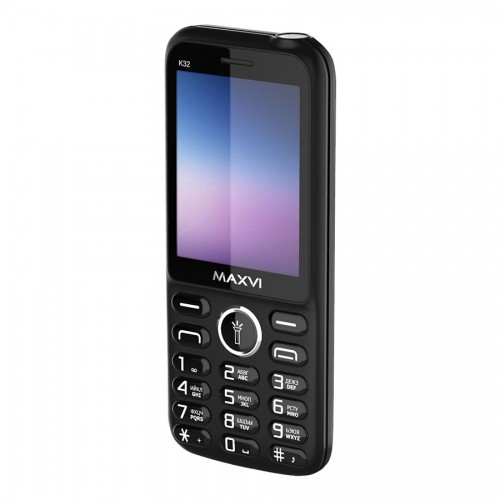 Телефон MAXVI K32 Black (черный) 