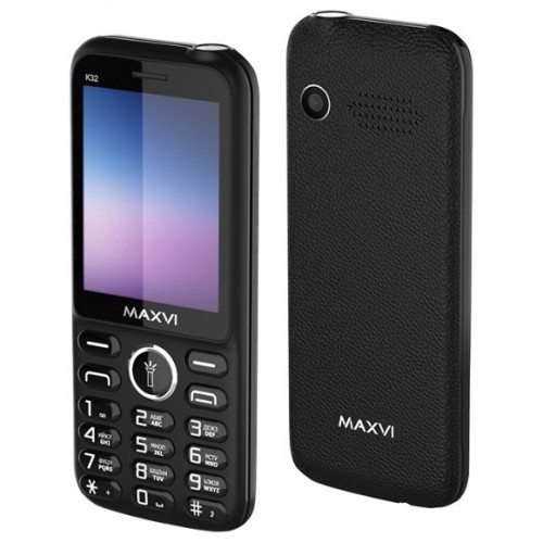Телефон MAXVI K32 Black (черный) 7