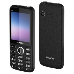 Телефон MAXVI K32 Black (черный)