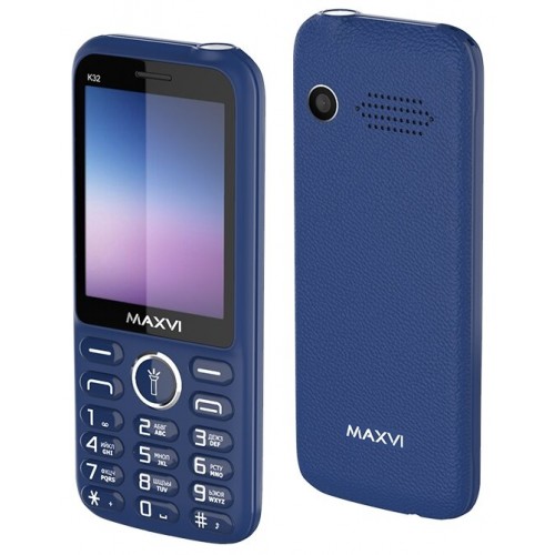 Телефон MAXVI K32 Blue (синий) 7