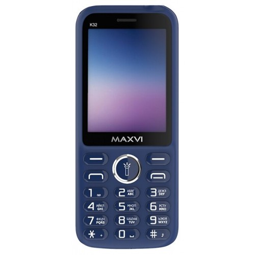 Телефон MAXVI K32 Blue (синий) 9