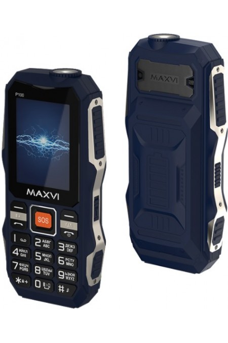 Телефон MAXVI P100 Blue (синий) 