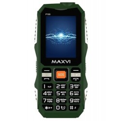 Телефон MAXVI P100 Green (зеленый)