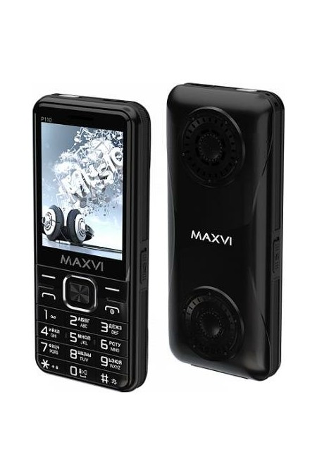 Телефон MAXVI P110 Black (черный) 