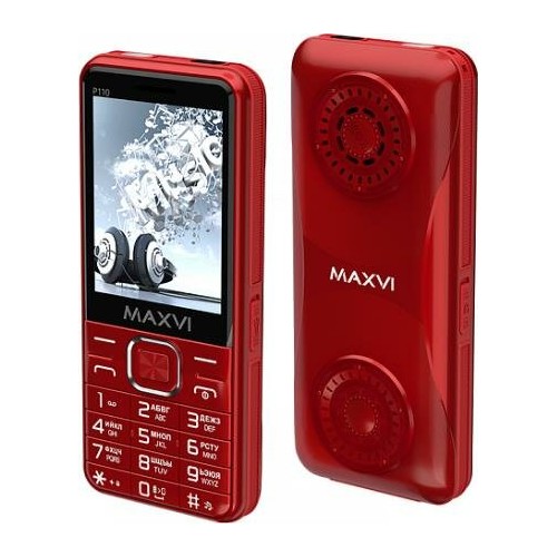 Телефон MAXVI P110 Red (красный) 