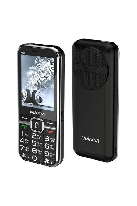 Телефон MAXVI P18i Black (черный) 1