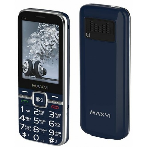 Телефон MAXVI P18i Blue (синий) 