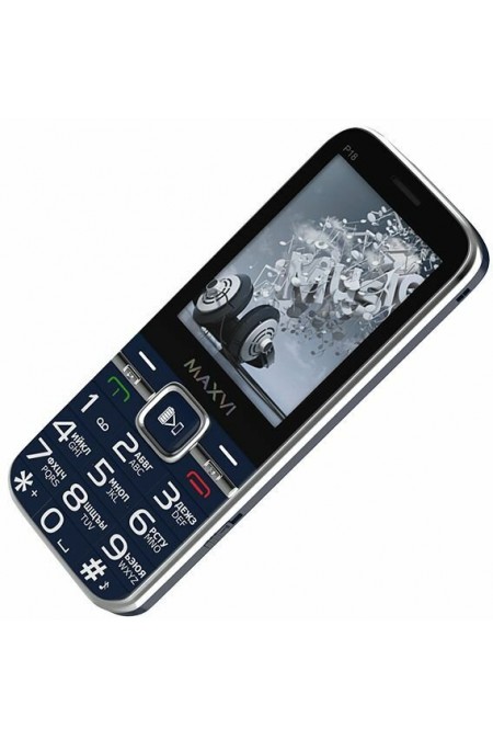 Телефон MAXVI P18i Blue (синий) 3