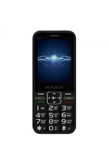 Телефон MAXVI P3 Black (черный) 