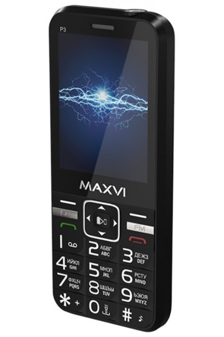 Телефон MAXVI P3 Black (черный) 8