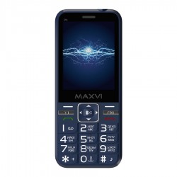 Телефон MAXVI P3 Blue (синий)