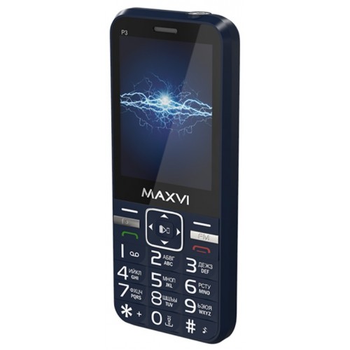 Телефон MAXVI P3 Blue (синий) 6