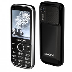 Телефон MAXVI P30 Black (черный)