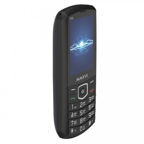 Телефон MAXVI P33 Black (черный) 1