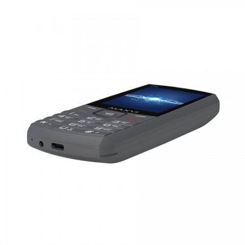 Телефон MAXVI P33 Dark Grey (темно-серый) 4