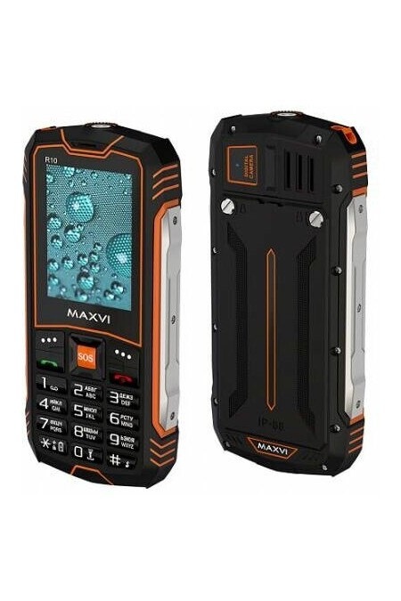 Телефон MAXVI R10 Orange (оранжевый) 