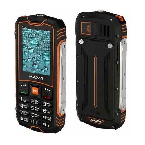 Телефон MAXVI R10 Orange (оранжевый) 