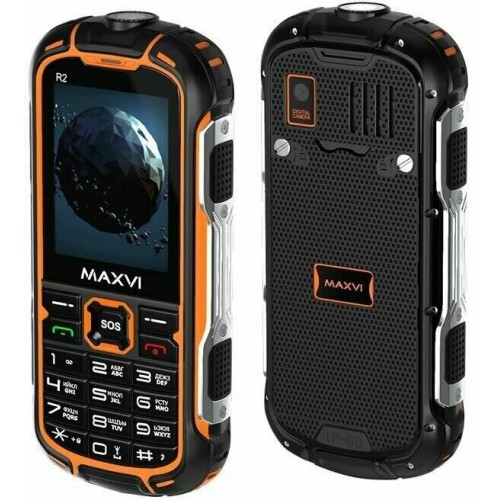 Телефон MAXVI R2 up Orange (оранжевый) 
