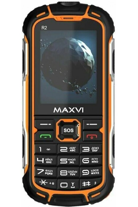 Телефон MAXVI R2 up Orange (оранжевый) 1