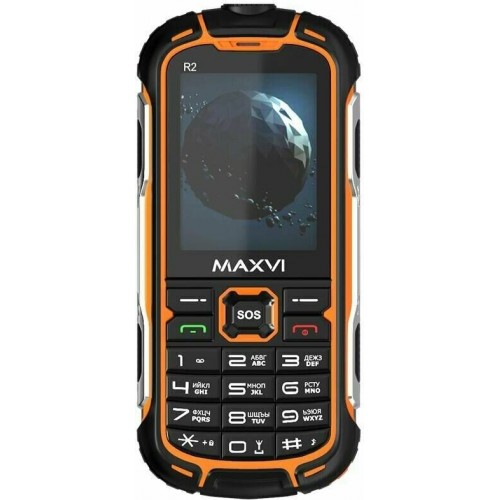 Телефон MAXVI R2 up Orange (оранжевый) 1