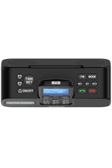 Телефон MAXVI RT-03 + док-станция Black (черный) 3