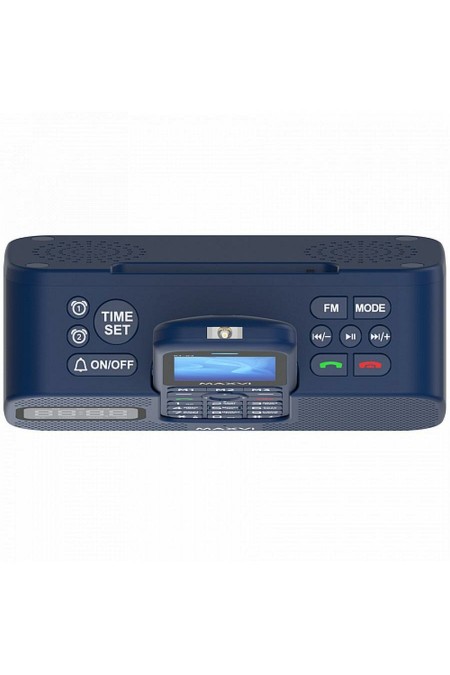 Телефон MAXVI RT-03 + док-станция Blue (синий) 3