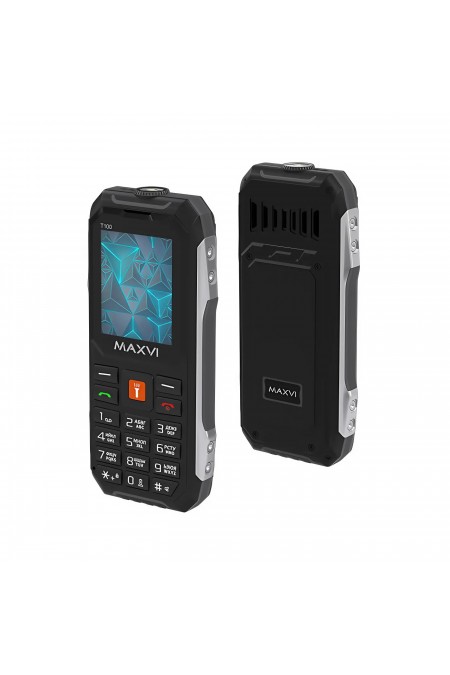 Телефон MAXVI T100 Black (черный) 