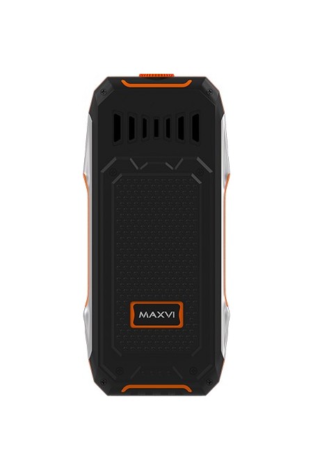 Телефон MAXVI T100 Black/Orange (черный/оранжевый) 3