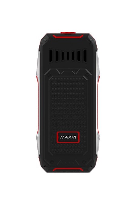 Телефон MAXVI T100 Black/Red (черный/красный) 8