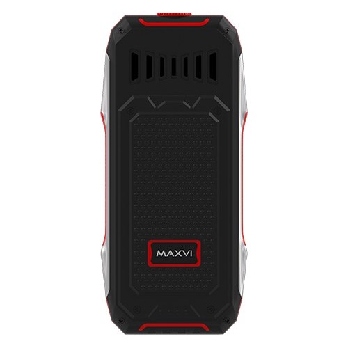 Телефон MAXVI T100 Black/Red (черный/красный) 8