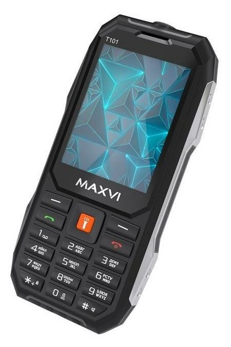 Телефон MAXVI T101 Black (черный) 