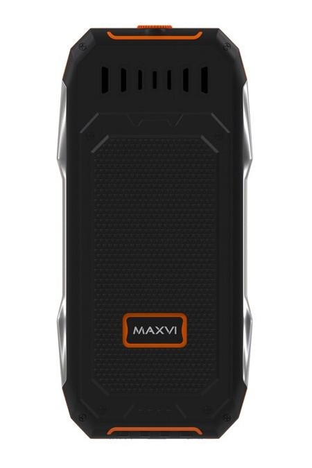 Телефон MAXVI T101 Black/Orange (черный/оранжевый) 8