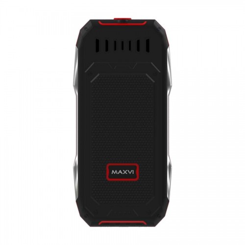 Телефон MAXVI T101 Black/Red (черный/красный) 2