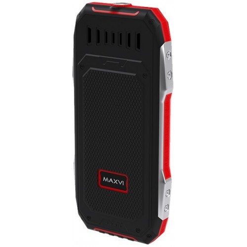Телефон MAXVI T101 Black/Red (черный/красный) 8