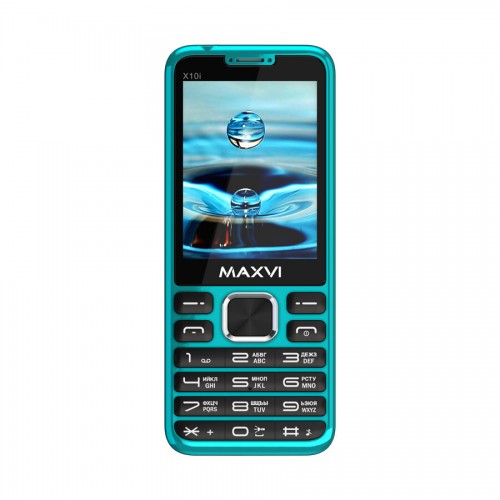 Телефон MAXVI X10i Aqua Blue (голубой) 2