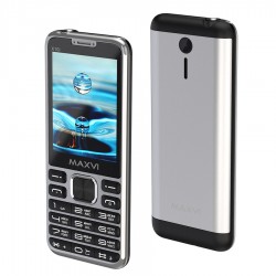 Телефон MAXVI X10i Metallic Silver (серебристый)