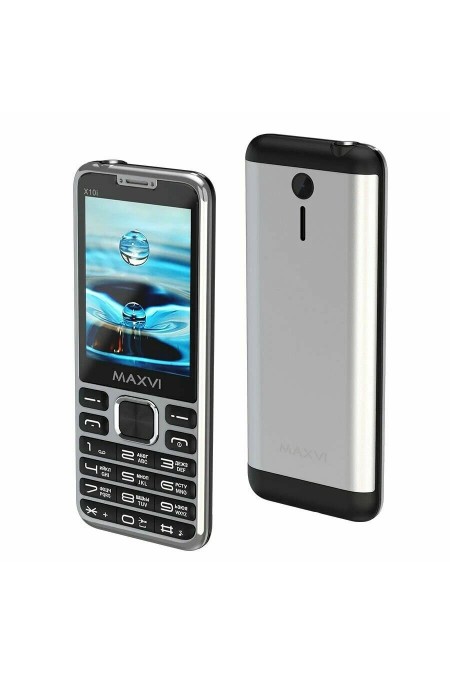 Телефон MAXVI X10i Metallic Silver (серебристый) 