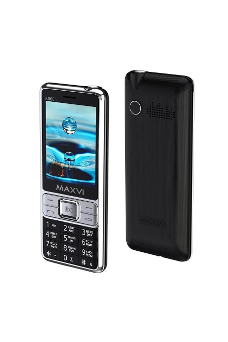 Телефон MAXVI X900c Black (черный) 