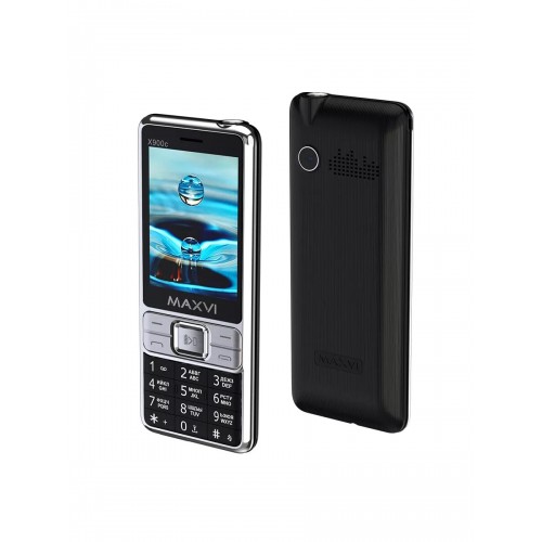 Телефон MAXVI X900c Black (черный) 1