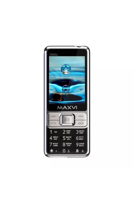 Телефон MAXVI X900c Black (черный) 1