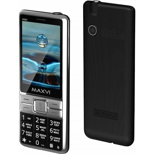 Телефон MAXVI X900i Black (черный) 