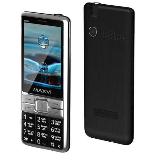 Телефон MAXVI X900i Black (черный) 7