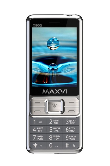 Телефон MAXVI X900i Grey (серый) 1