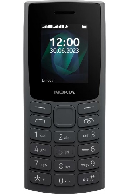 Телефон Nokia 105 2023 (TA-1557) Charcoal (угольно-черный) 