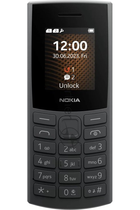 Телефон Nokia 105 2023 (TA-1557) Charcoal (угольно-черный) 2
