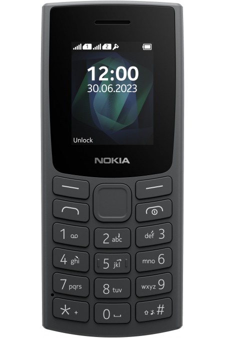 Телефон Nokia 105 4G DS (2021) Black (черный) 1