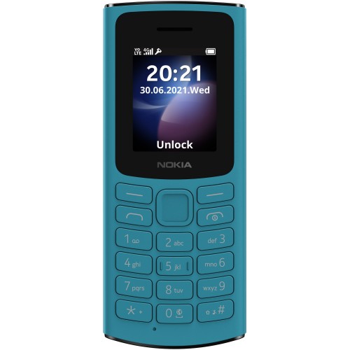 Телефон Nokia 105 4G DS (2021) Blue (синий) 